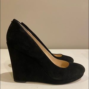 Nine West Helenia Pump Black Suede